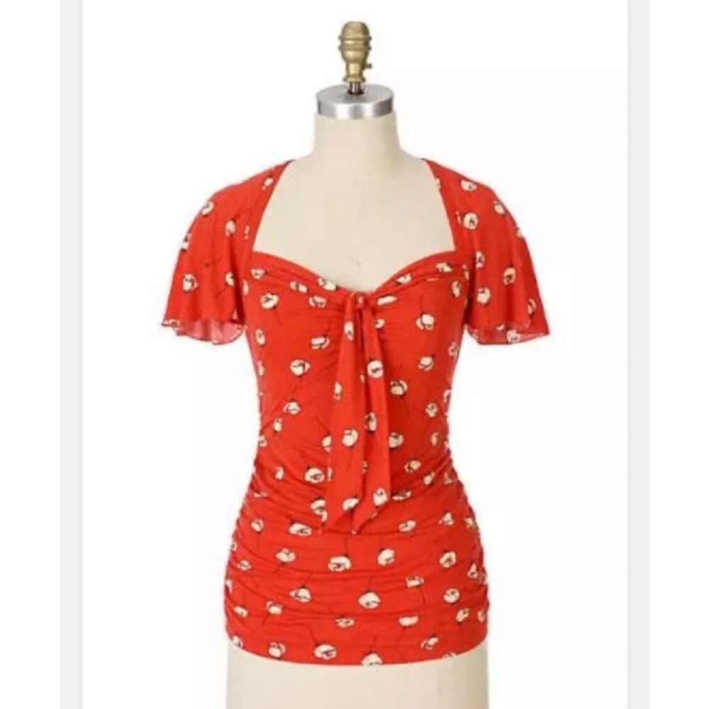 Anthropologie ric rac rosemonde tee